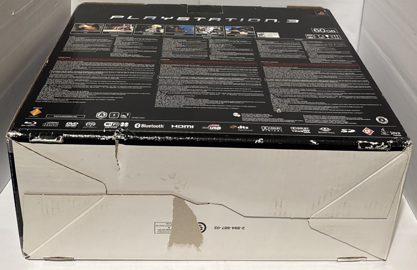 Sony PS3 CECHA01 Console 100% Complete CIB w OEM Box Serviced Very Clean Read 👀