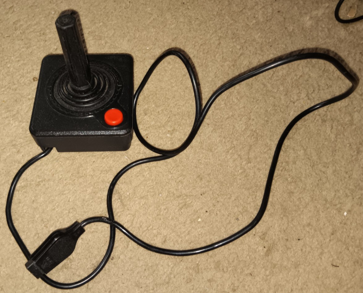 Atari 2600 Launch Edition Black Console (NTSC). Untested But Estate Fresh