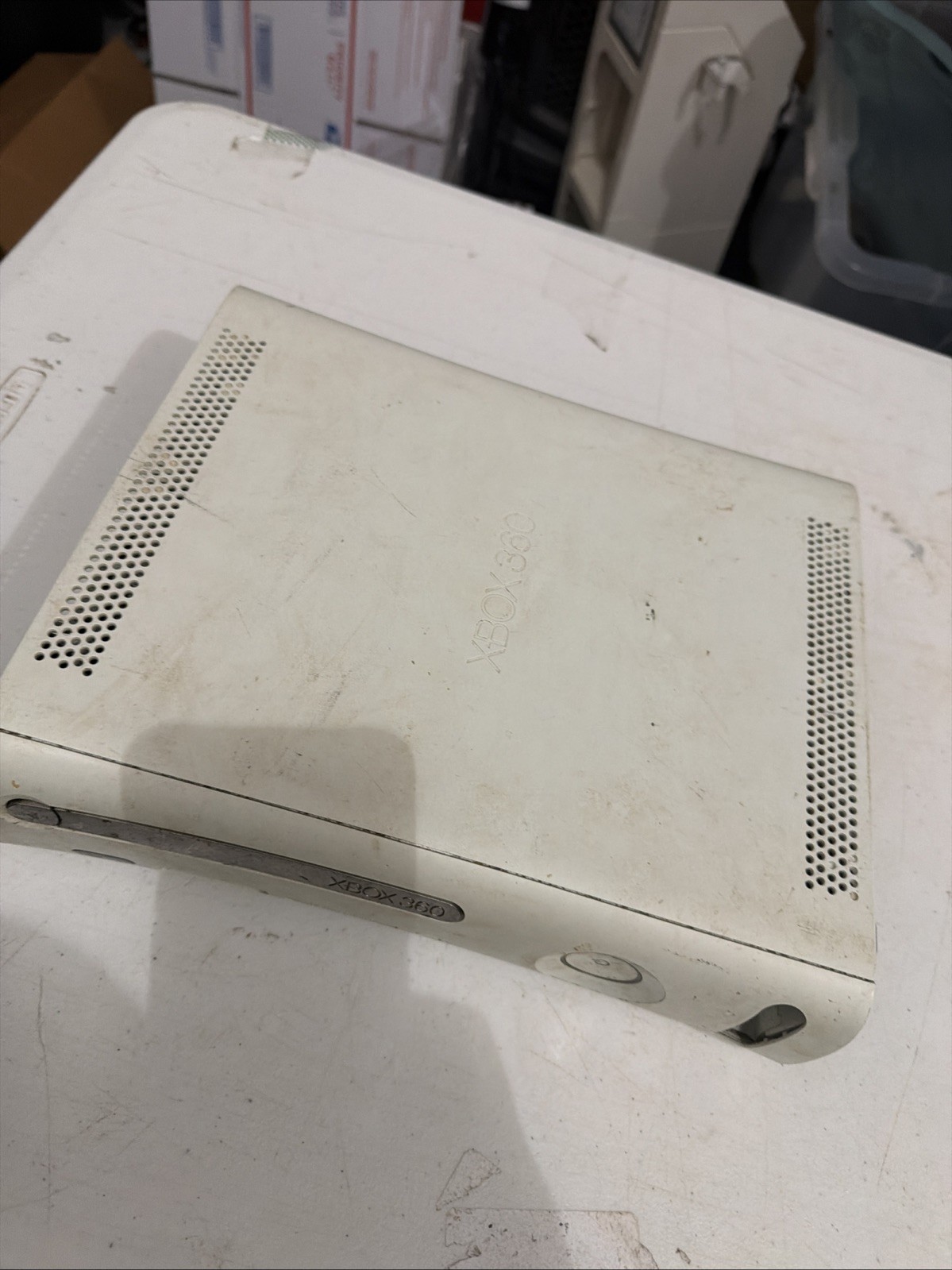 Lot of 2 Microsoft Xbox & Xbox 360 Consoles For Repair Parts AS-IS READ