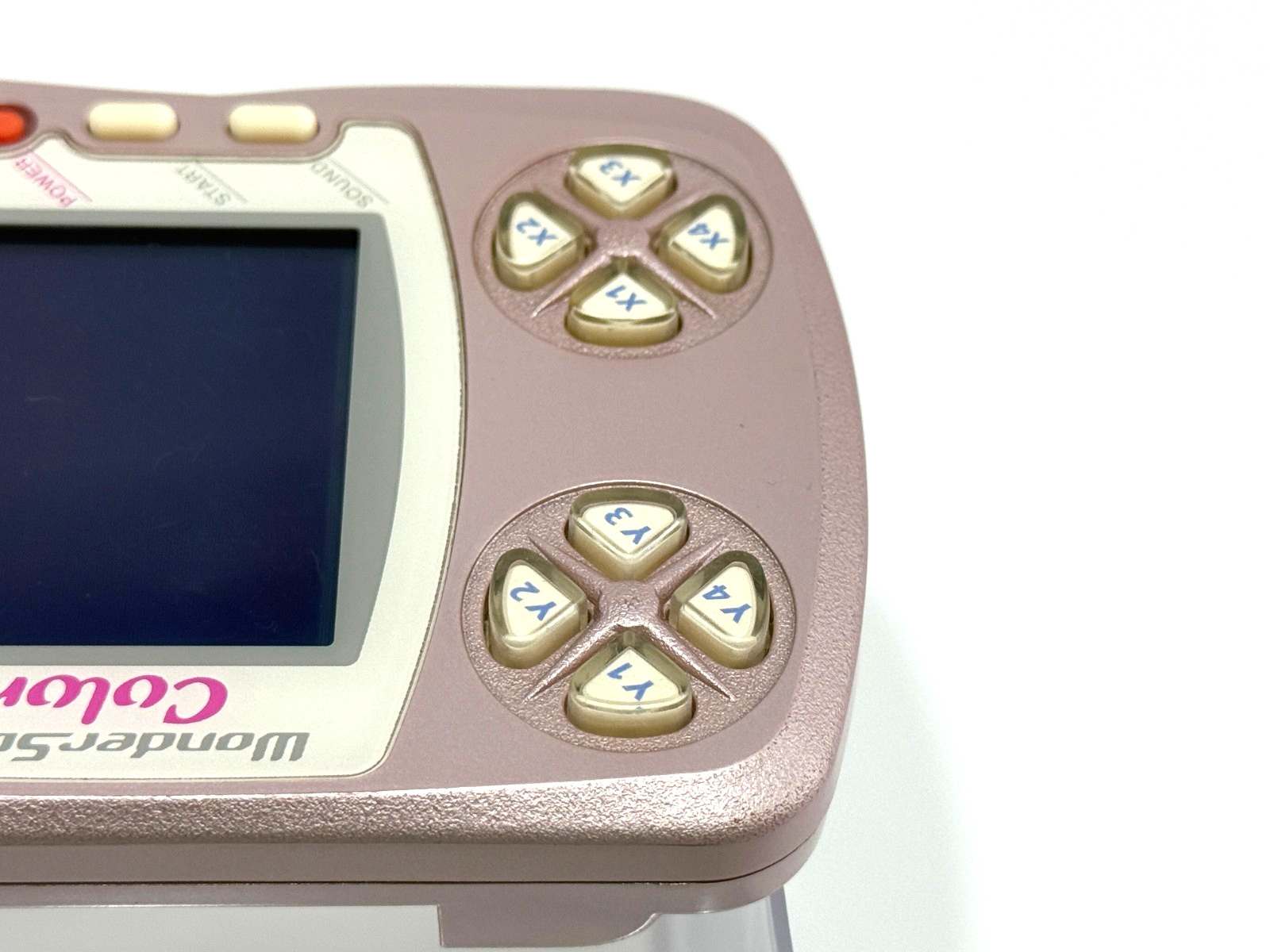 Bandai WonderSwan Color Pearl Pink WSC-001 Tested Working VG Condition From JP