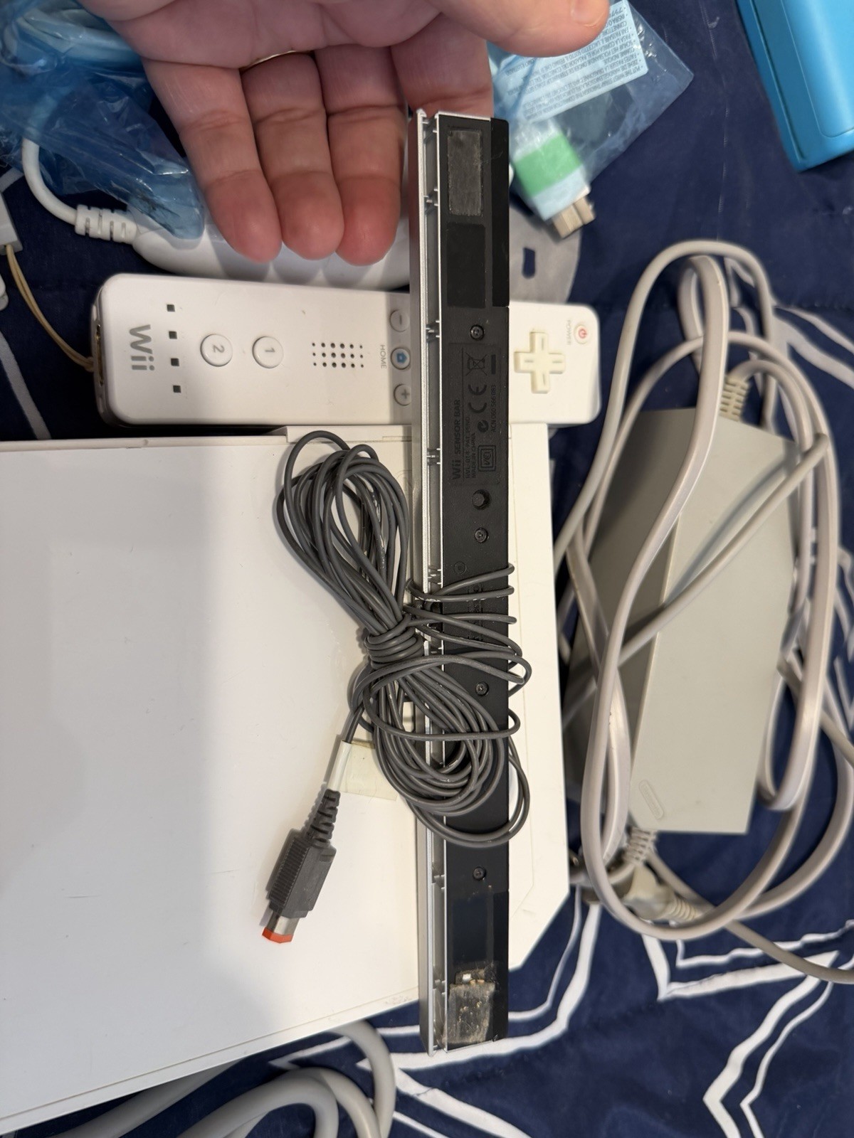 Nintendo Wii 512 MB Home Console RVL-001 – White Tested Working