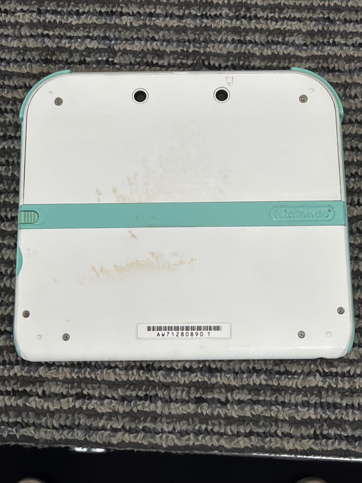 Nintendo 2DS Sea Green Handheld System Console Model FTR-001 With Box & Manual