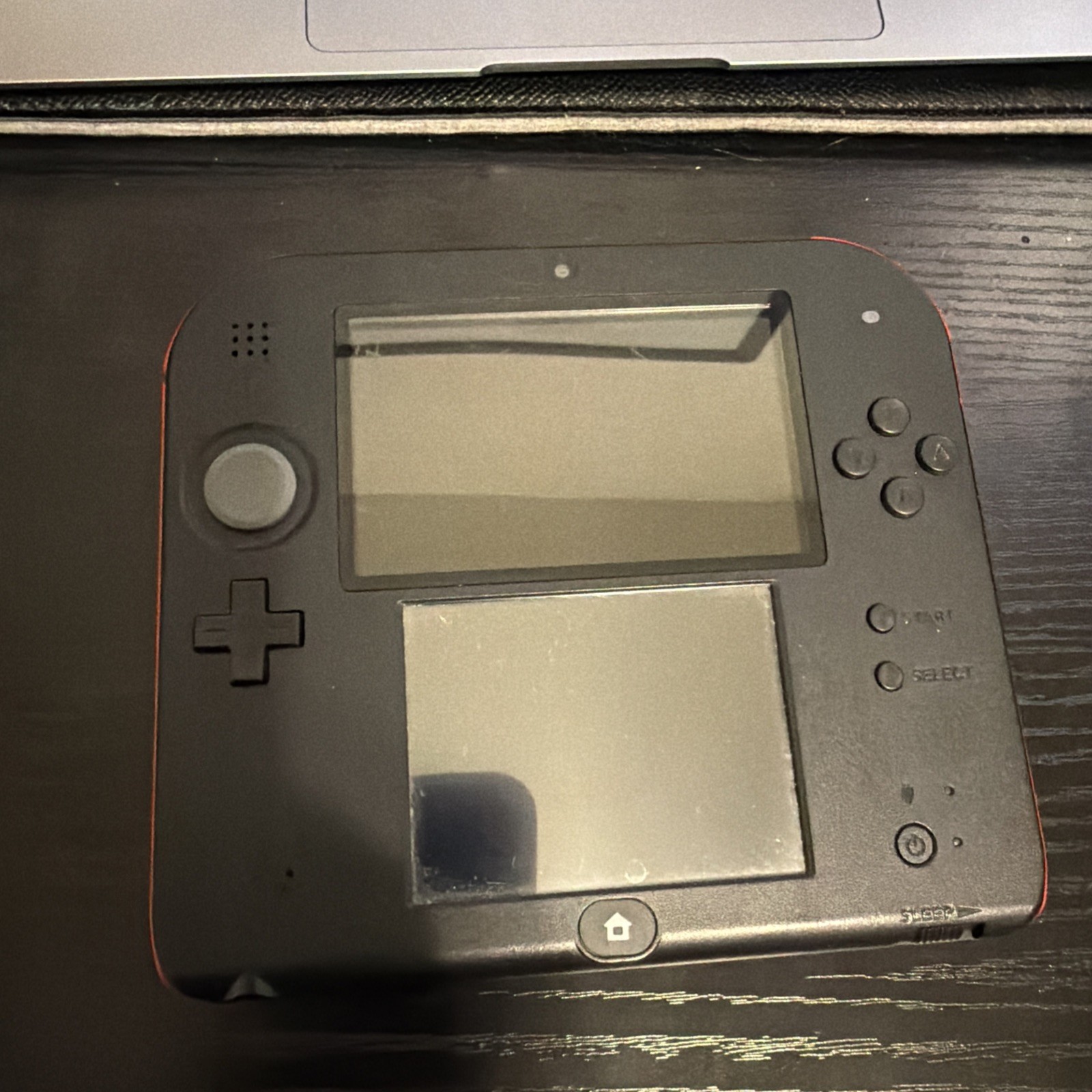 Nintendo 2DS Launch Edition Crimson Red Handheld System Tested Works