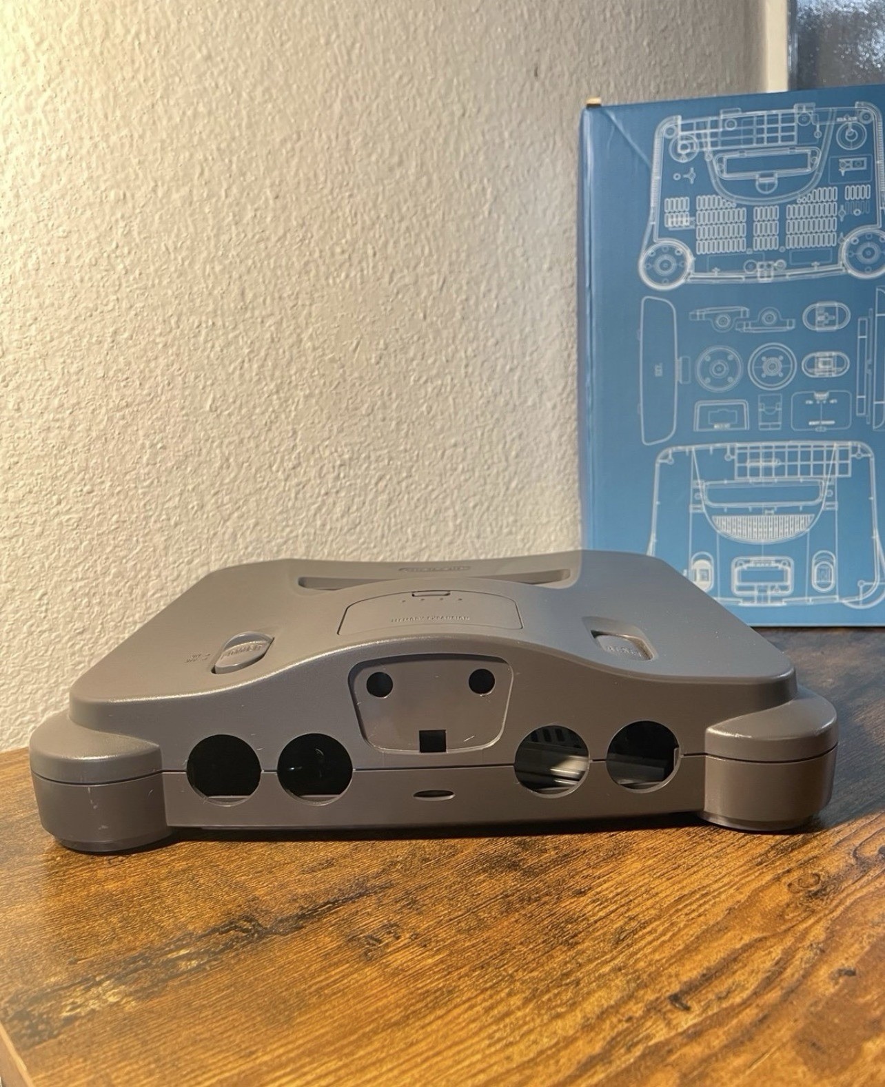 Nintendo 64 NUS-001(USA) Gray Console NTSC-U/C w/ Expansion Pak Composite SHELL
