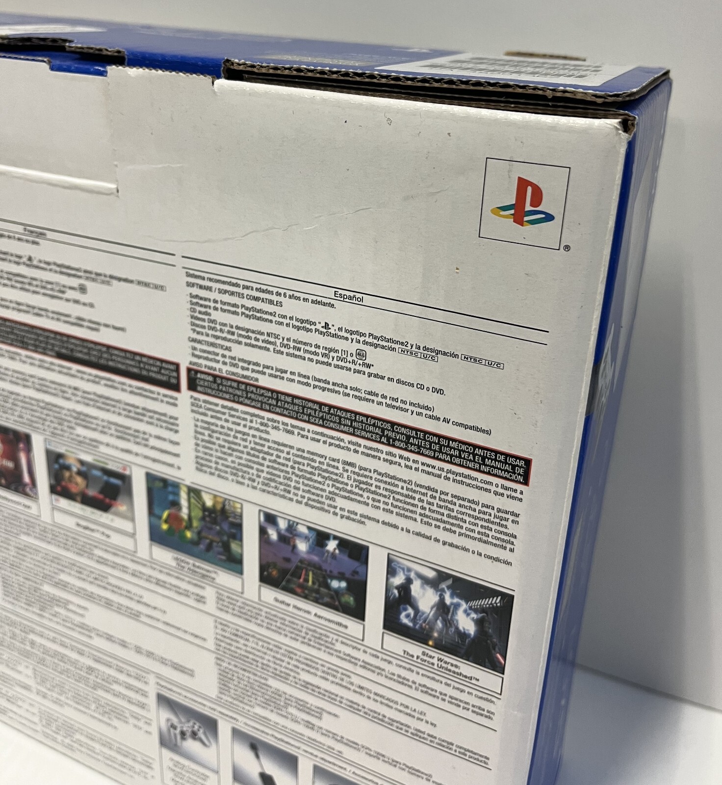 SONY PLAYSTATION 2 CONSOLE SCPH-90001 SS CB NEW NTSC USA FACTORY SEALED