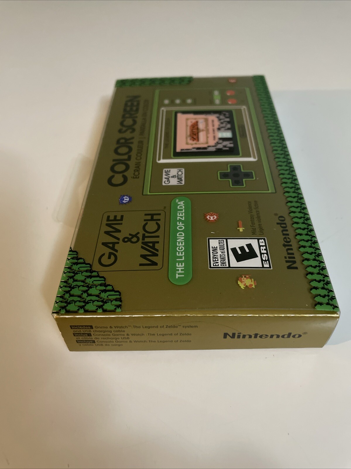 Brand New and Sealed Nintendo Game & Watch The Legend Of Zelda Handheld Console
