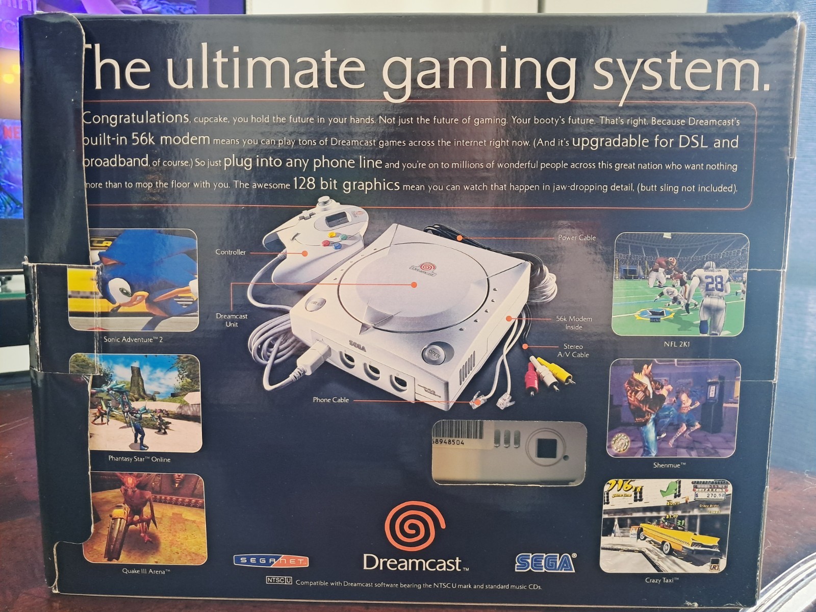 Sonic Two Game SEGA Dreamcast Bundle, 2001, Near-Complete, Very Good, Rare