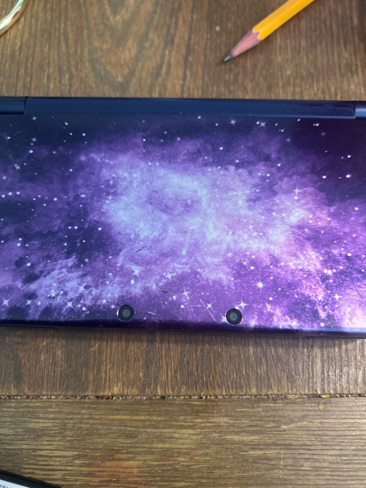 Nintendo New 3DS XL Galaxy Edition Handheld System Purple (Good Condition)