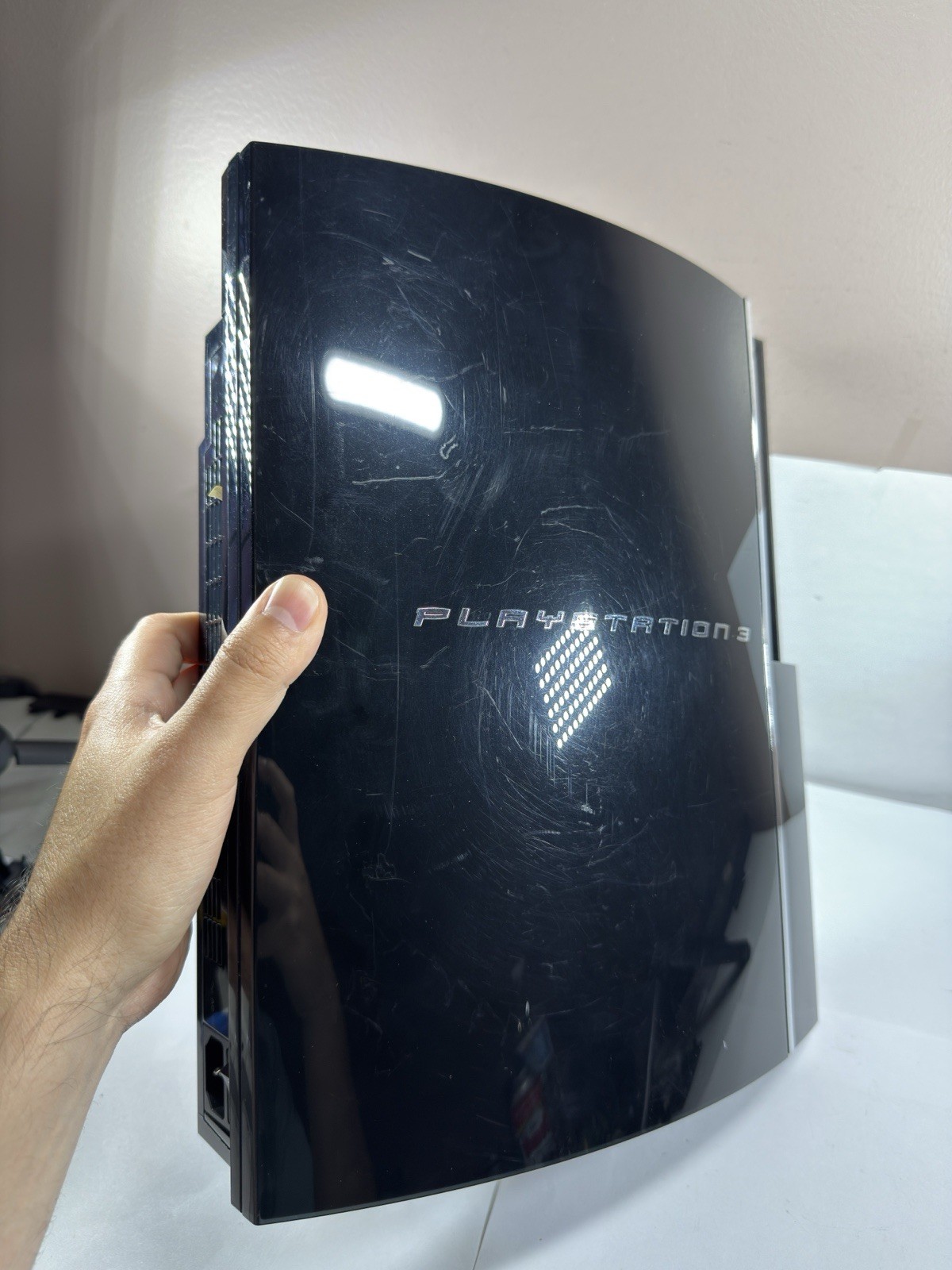 Sony PlayStation 3 PS3 CECHE01 MG 80GB Backwards Compatible Console FOR PARTS!
