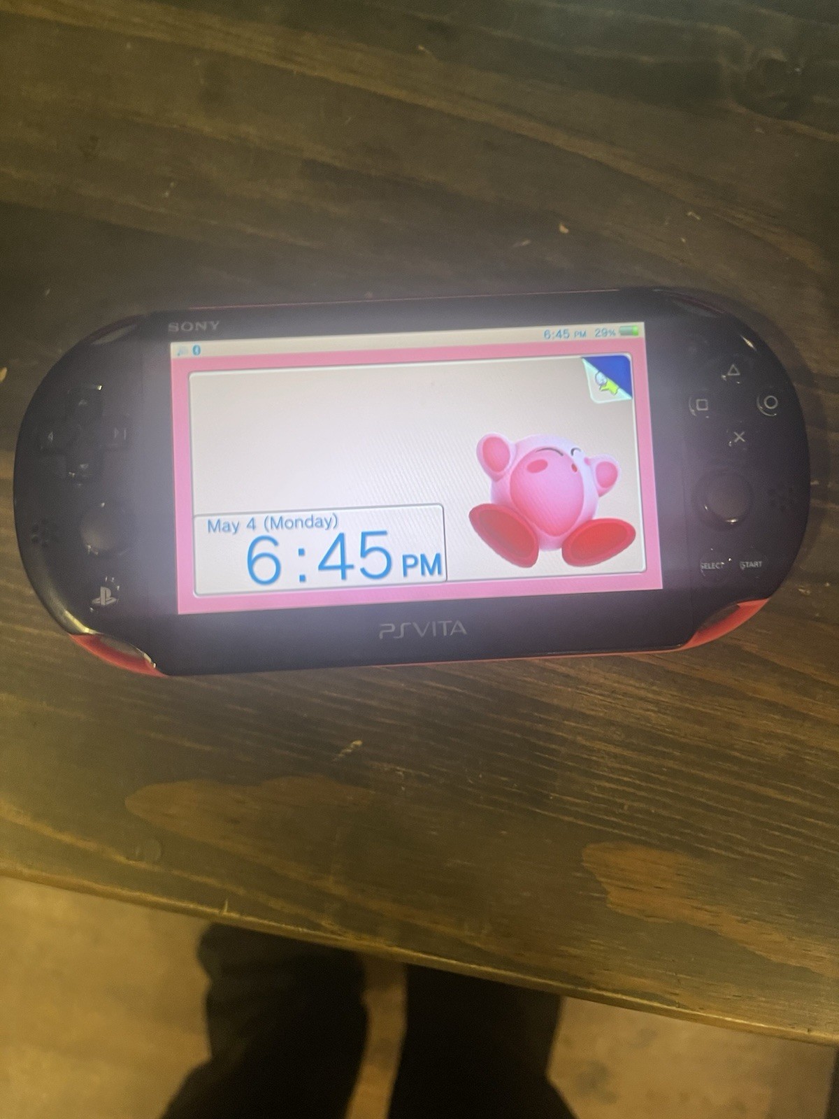 Sony PS Vita 2000 Handheld Console Black and pink m0dded 128gb with charger