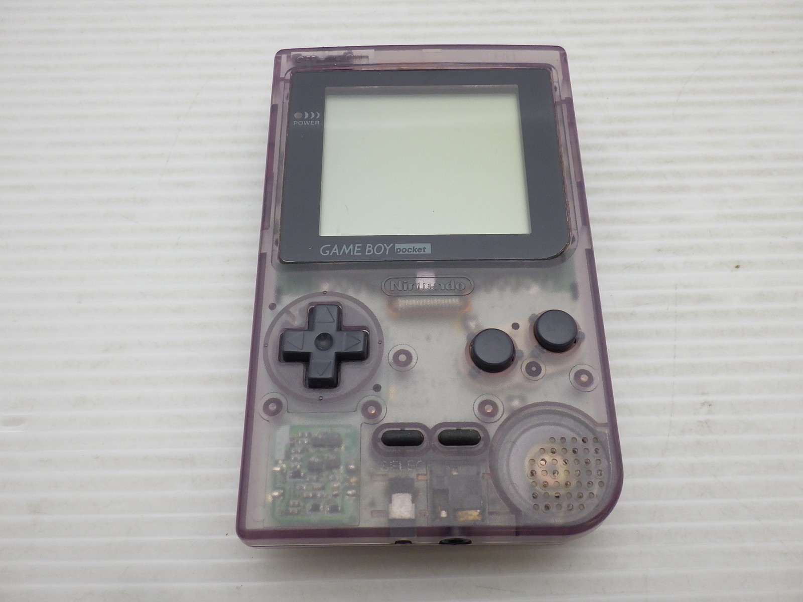 Game Boy Pocket Console (MGB-001 / Clear Purple) GameBoy JP GAME. 9000025545525