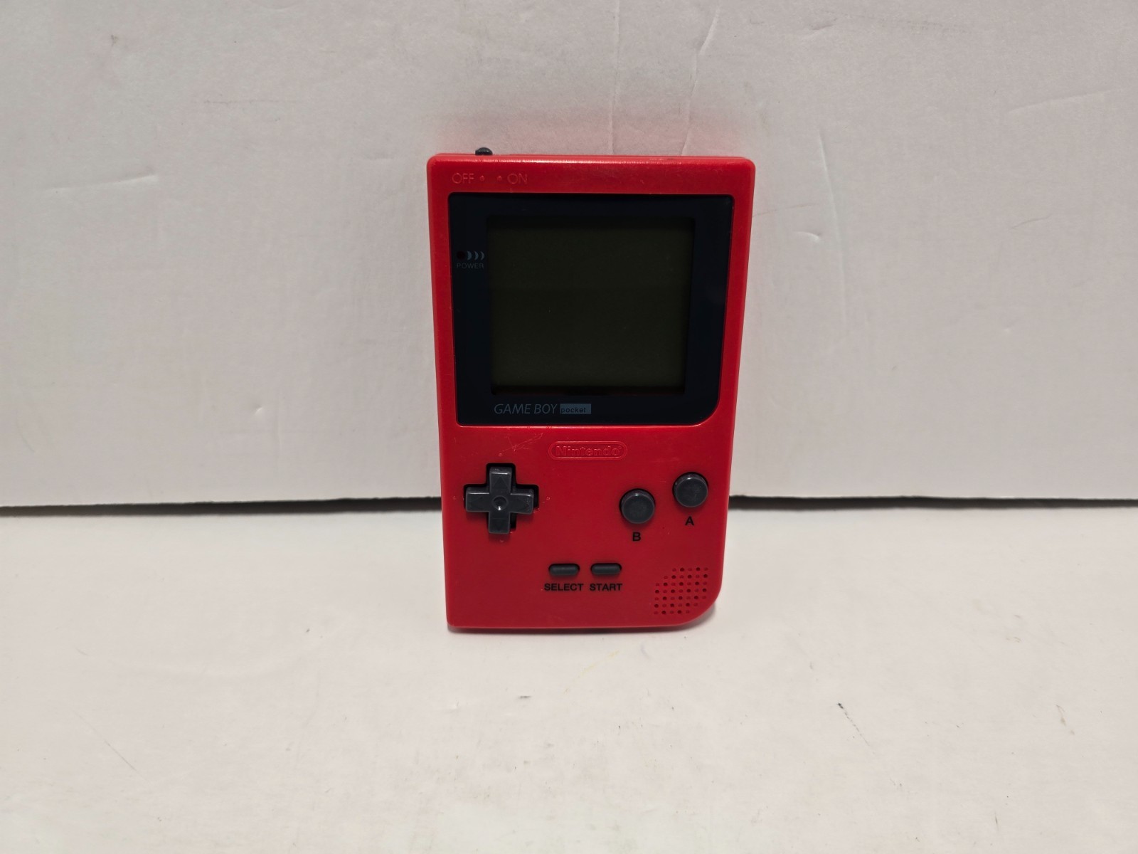 Nintendo Game Boy Pocket Red Handheld Console System MGB-001