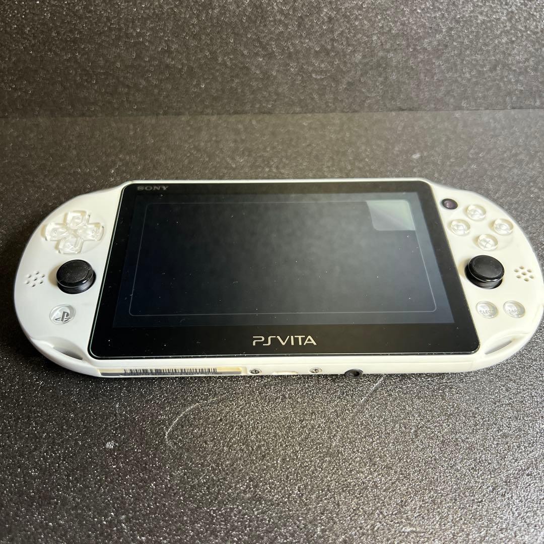 Excellent Sony PS Vita PCH-2000 Handheld Console – Glacier White