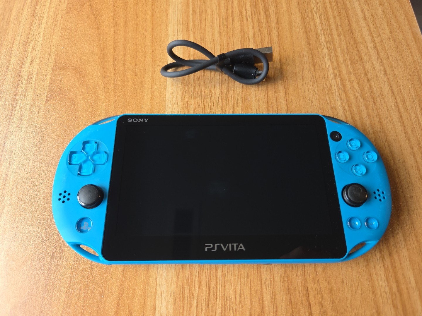 Sony PS Vita 2000 Slim PCH-2000 – Aqua Blue (buttons and sticks unresponsive)
