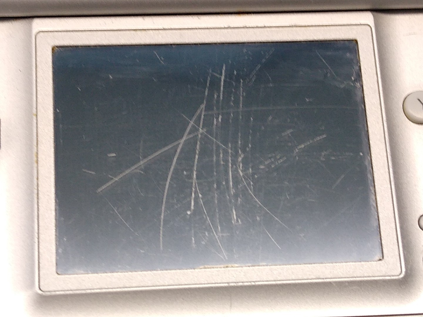 Nintendo DS Lite Silver FOR PARTS