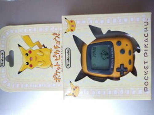 Nintendo Pocket Pikachu Yellow MPG-001 Pedometer Game New Unopened Japan