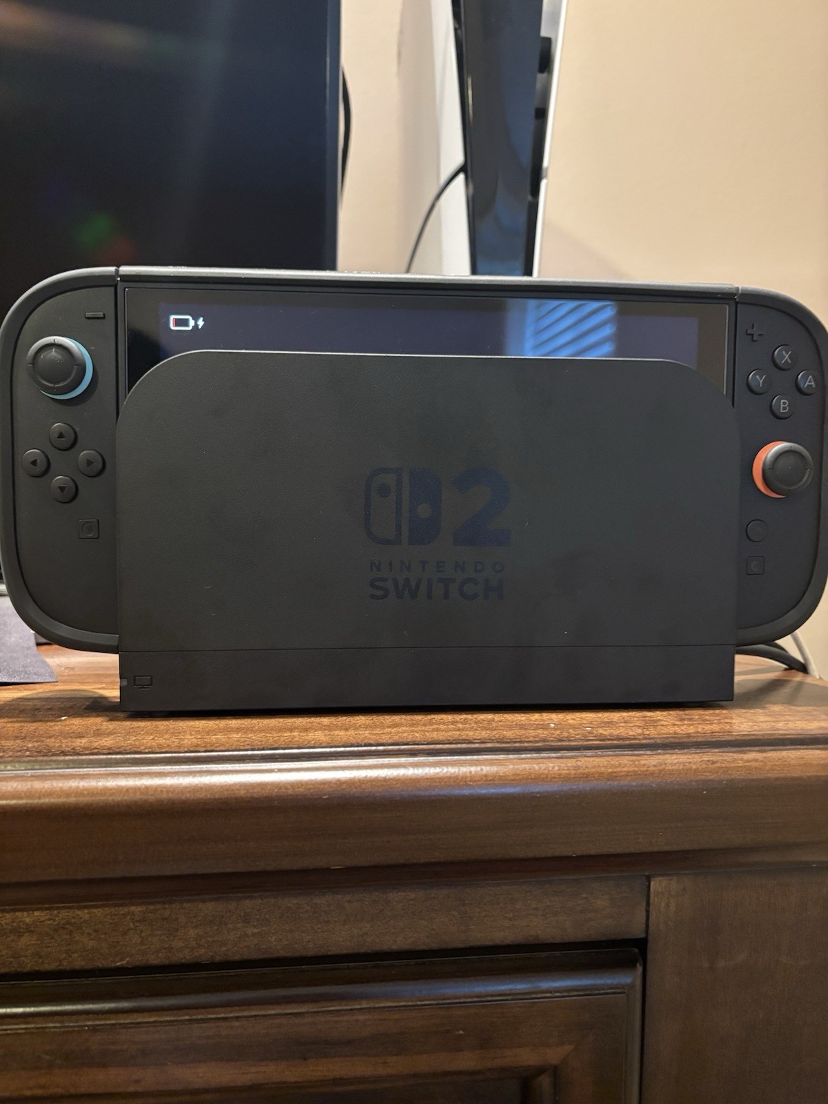 Nintendo Switch 2 Black Handheld Console with Case and Screen Protector