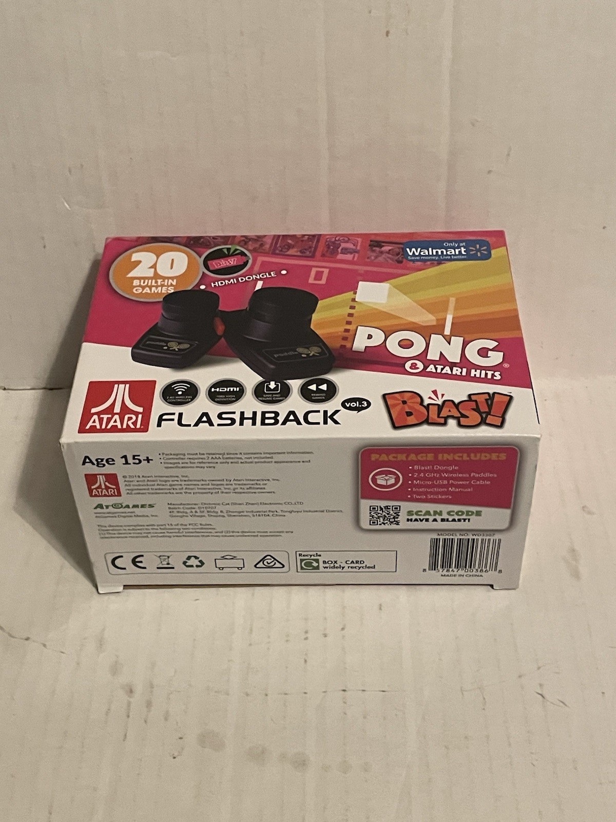 Atari Flashback Blast! Retro Gaming 20 Built in Games, HDMI
