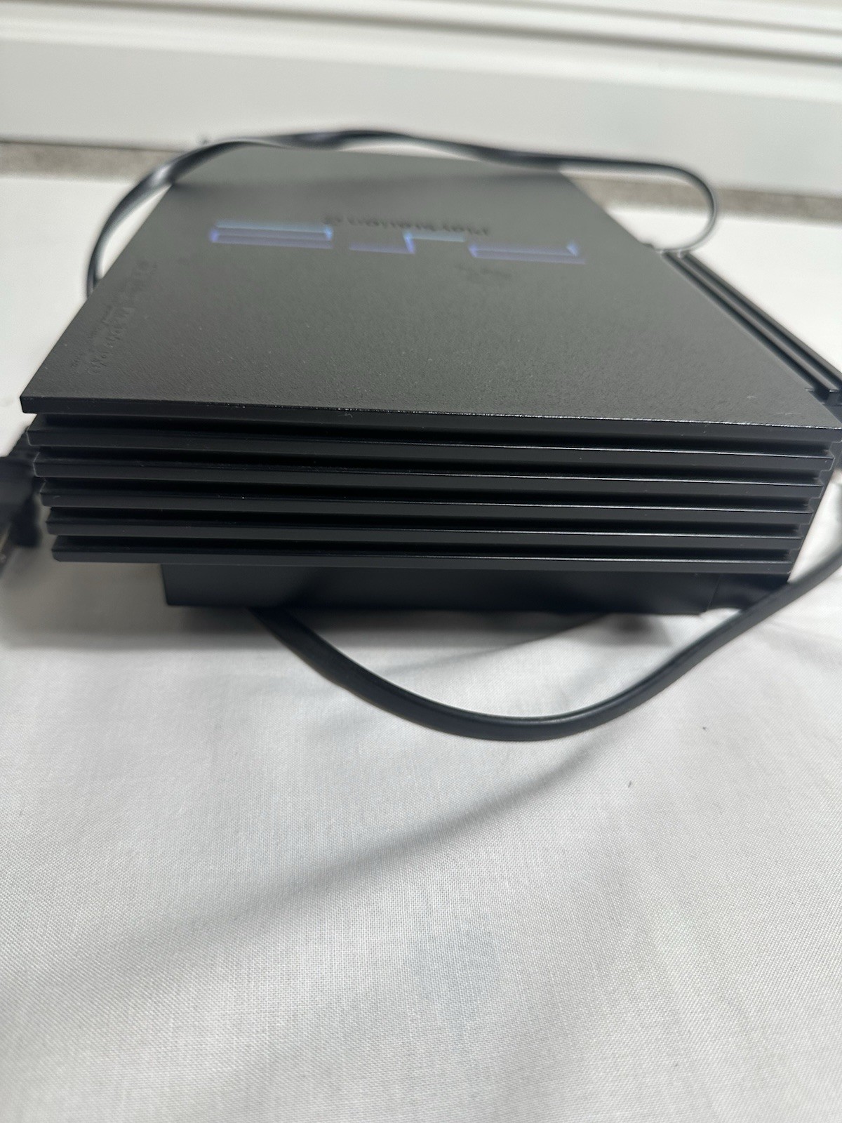 Sony PlayStation 2 PS2 Console W Netw Adapter Tested Working NTSC U C + 2 games