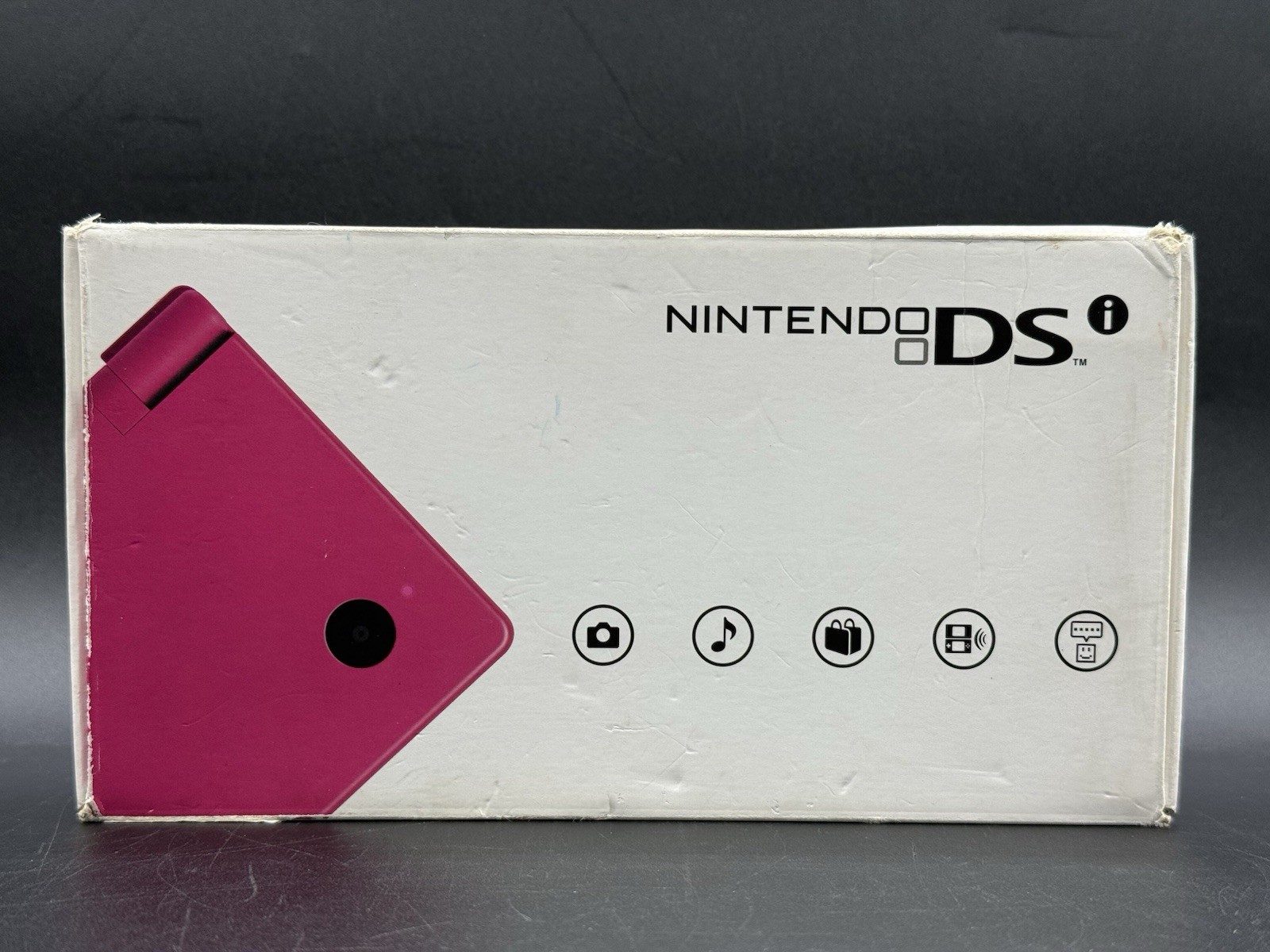 Nintendo DSi Launch Edition 256MB Pink Handheld System Game Console TWLSPA Mintt