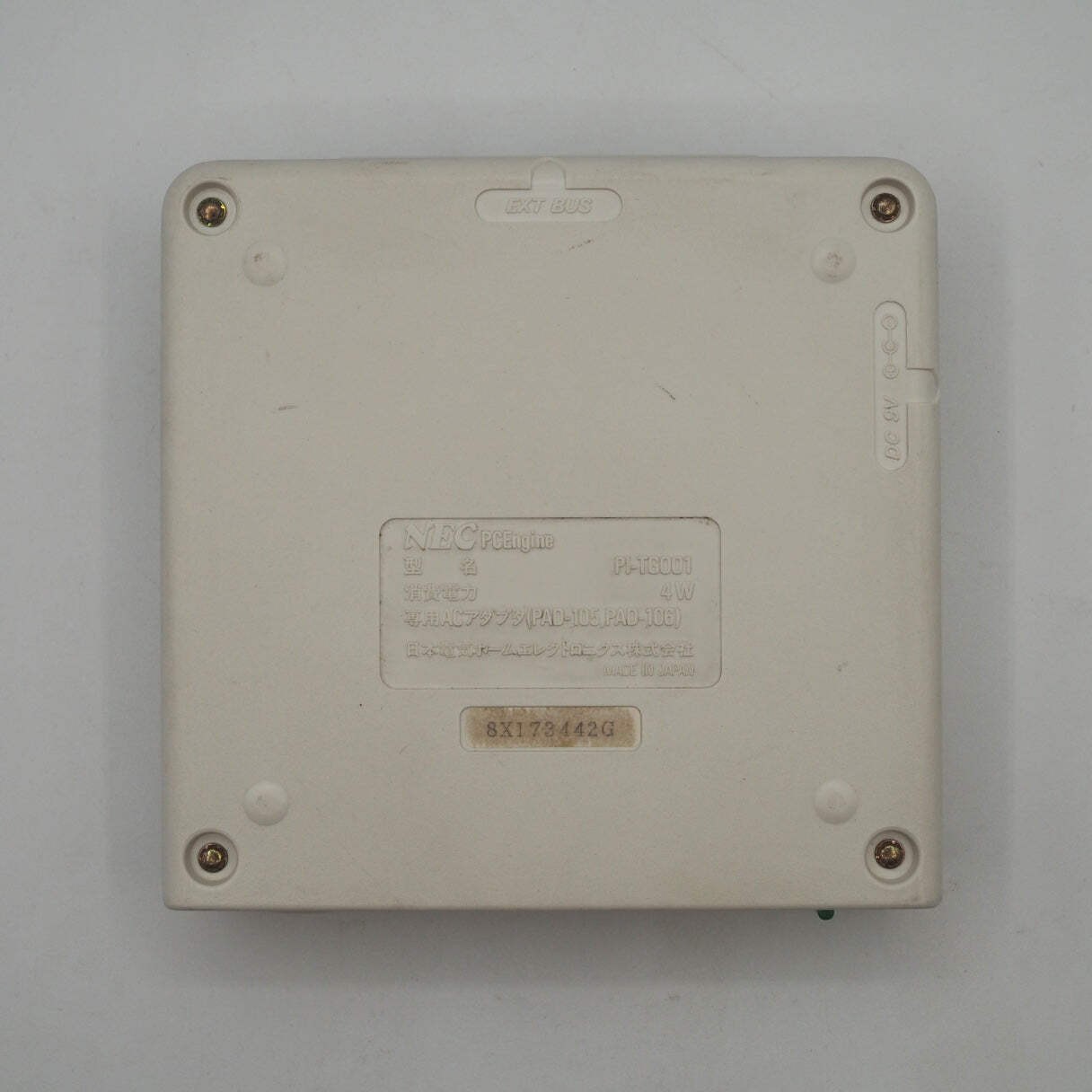 NEC PC Engine Console PI-TG001 w/ Kato-chan Ken-chan, Vigilante & Wataru Tested