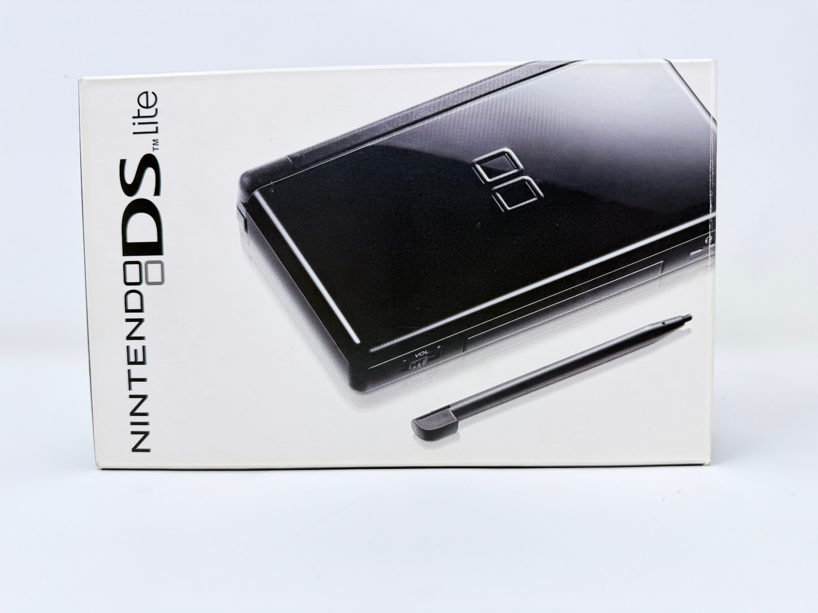 Nintendo DS Lite Handheld System- Onyx Black Gloss in Box USG-001 TESTED & WORKS