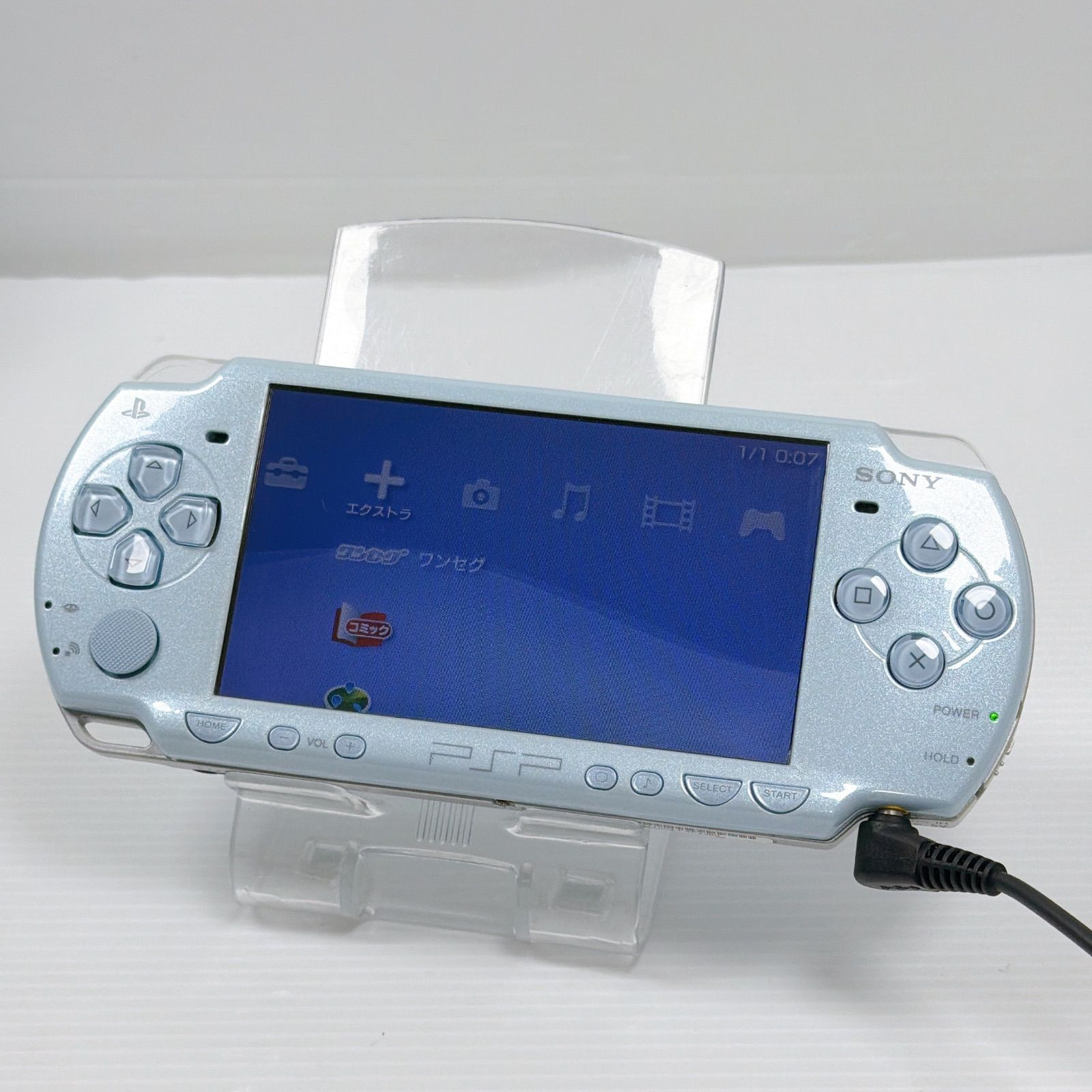 SONY PlayStation Portable PSP-2000 Felicia Blue System low FW 6.60 Tested