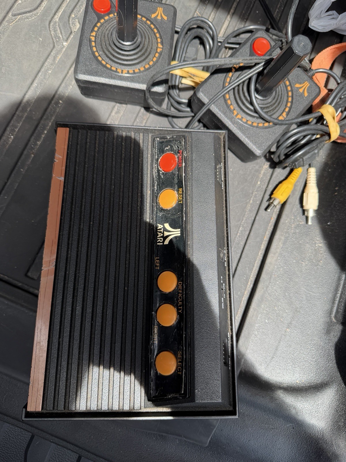 Atari Flashback 2 Classic Game Console With Cords And Two Controllers
