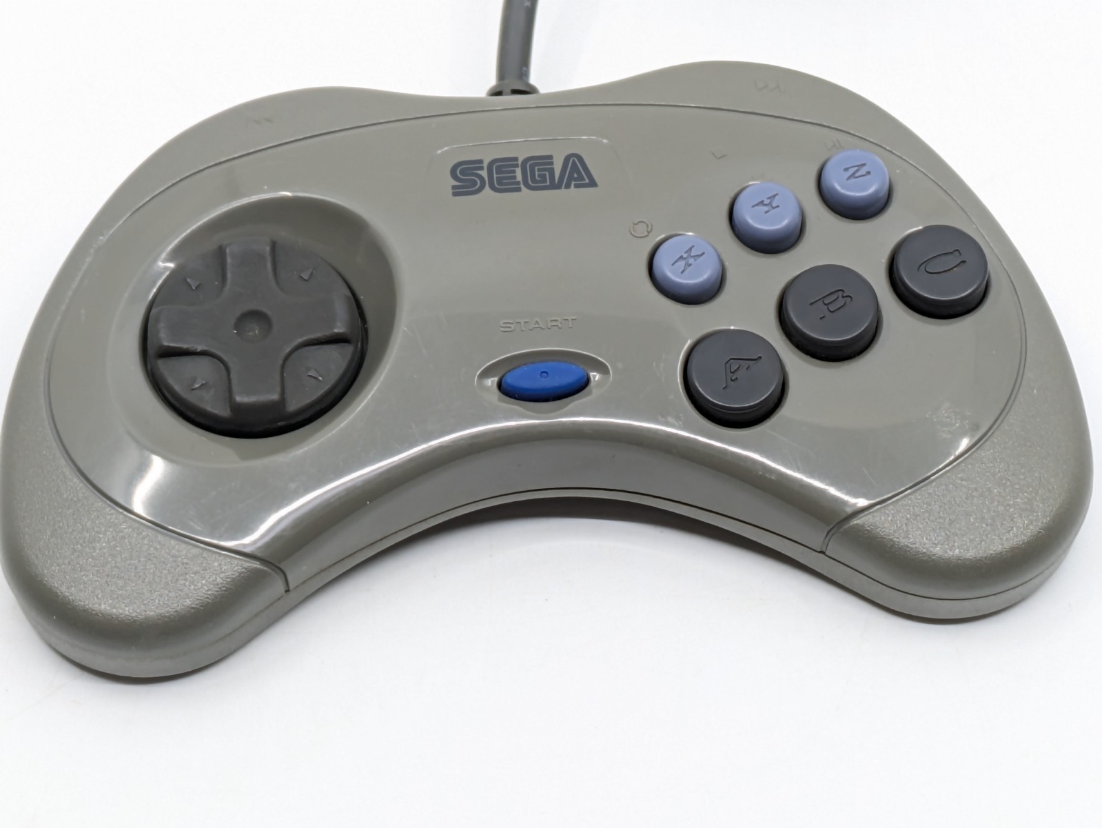 SEGA Saturn HST-3210 Gray Console Complete Set Tested Japan NTSC-J