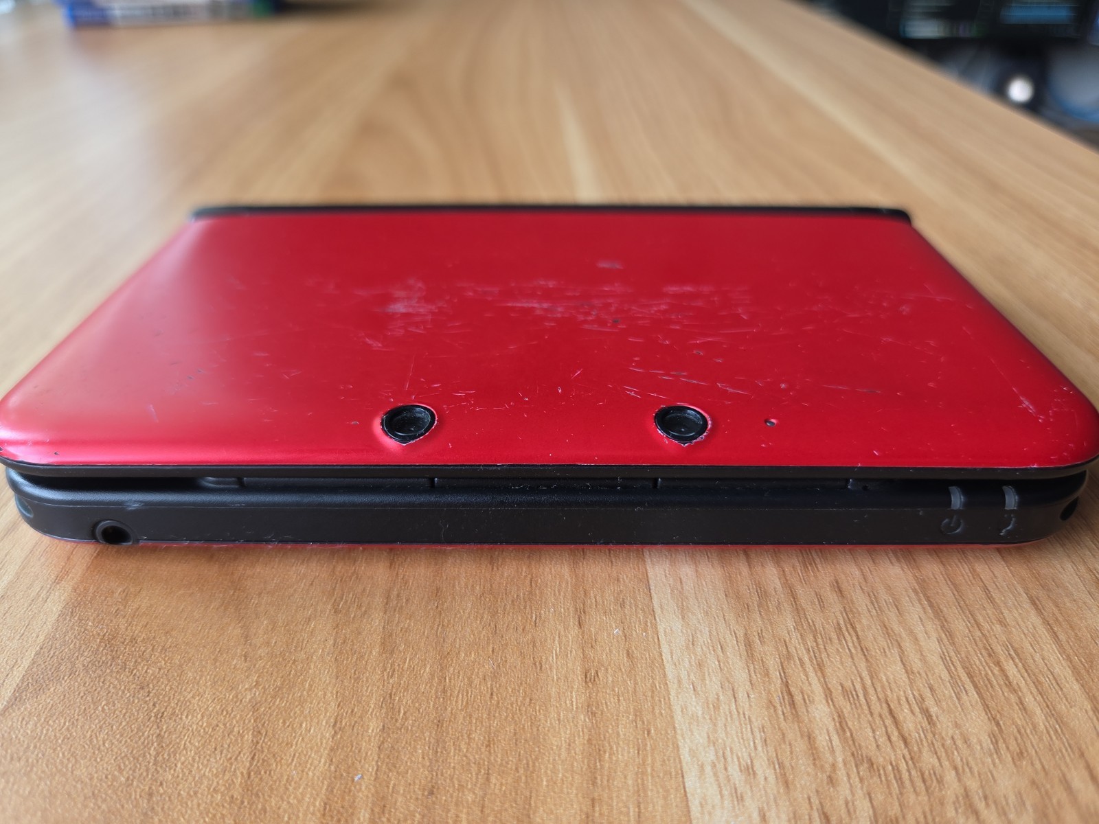 Nintendo 3DS LL Console Red – Not Powering On For Parts – USA Seller