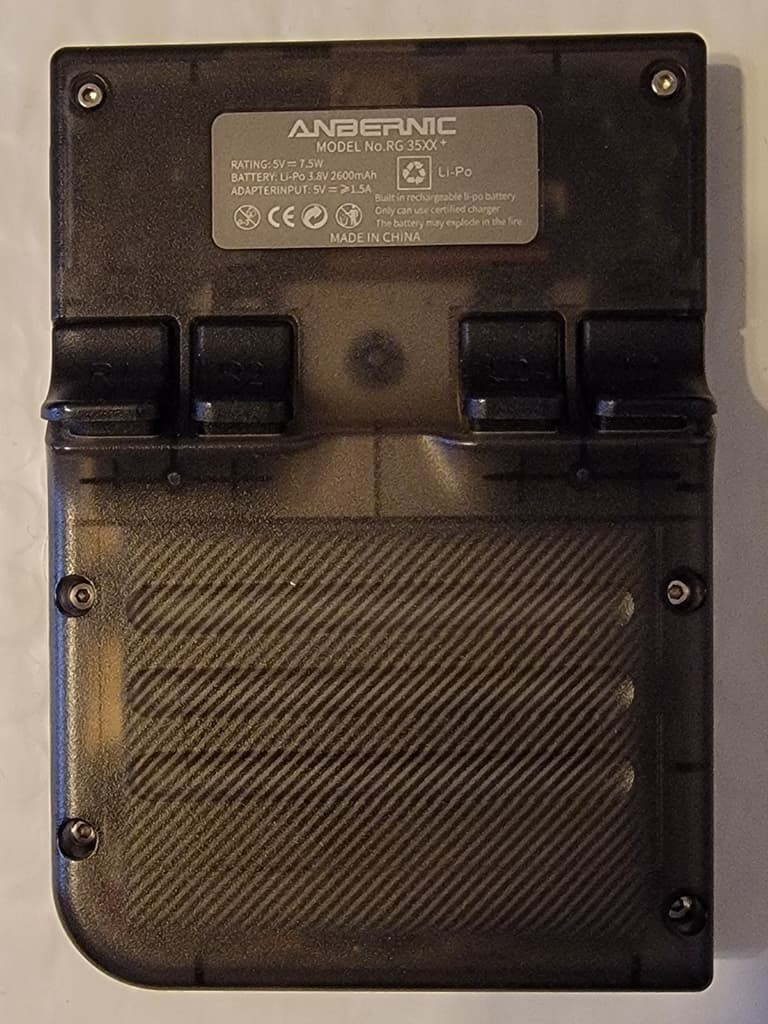 Anbernic Model RG35XX + Plus Updated 2024 Model Smoke Gray Cleaned Tested Works