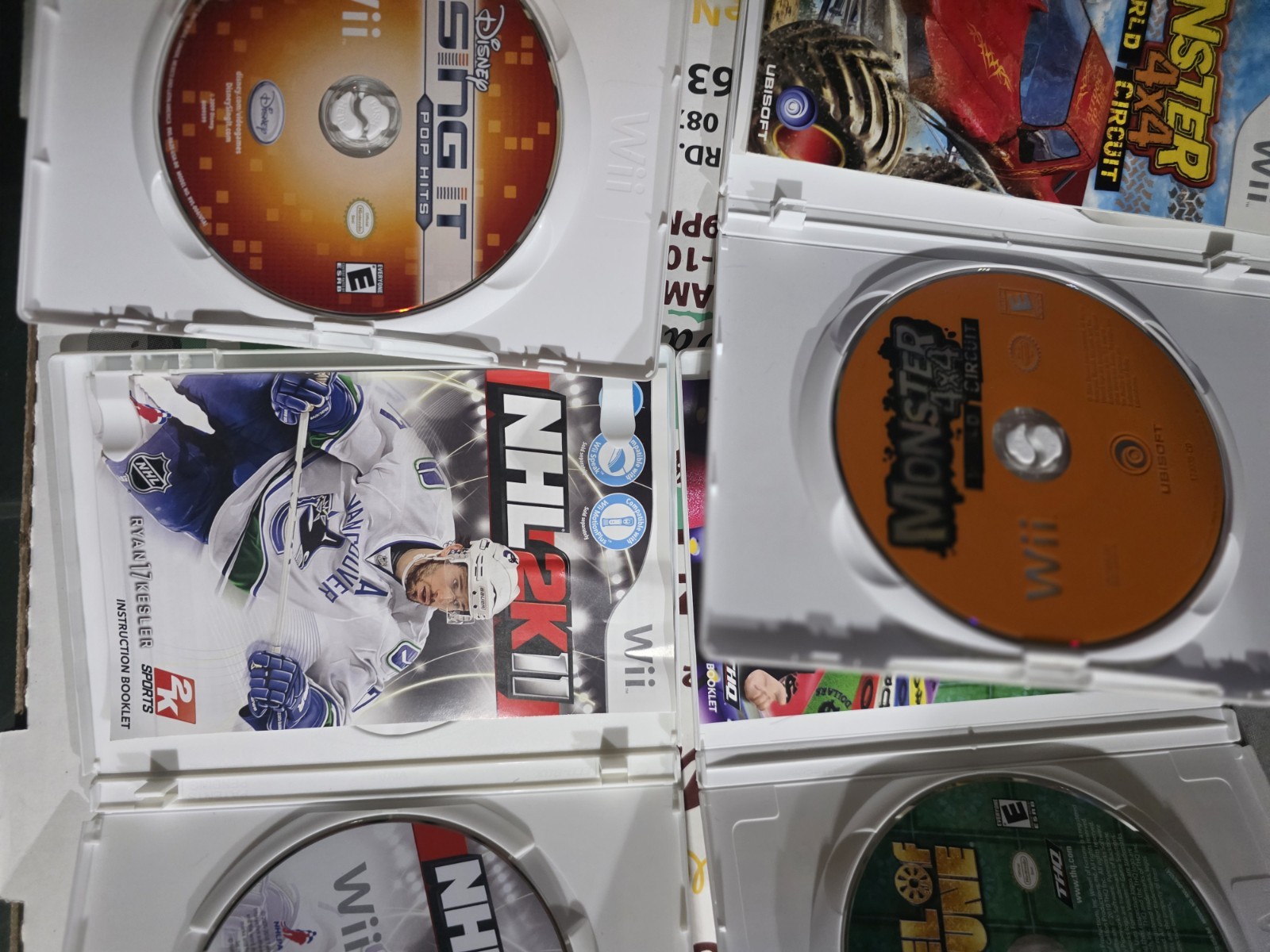 Nintendo Wii In Box With 13 Games + Wii Fit And Balance Board