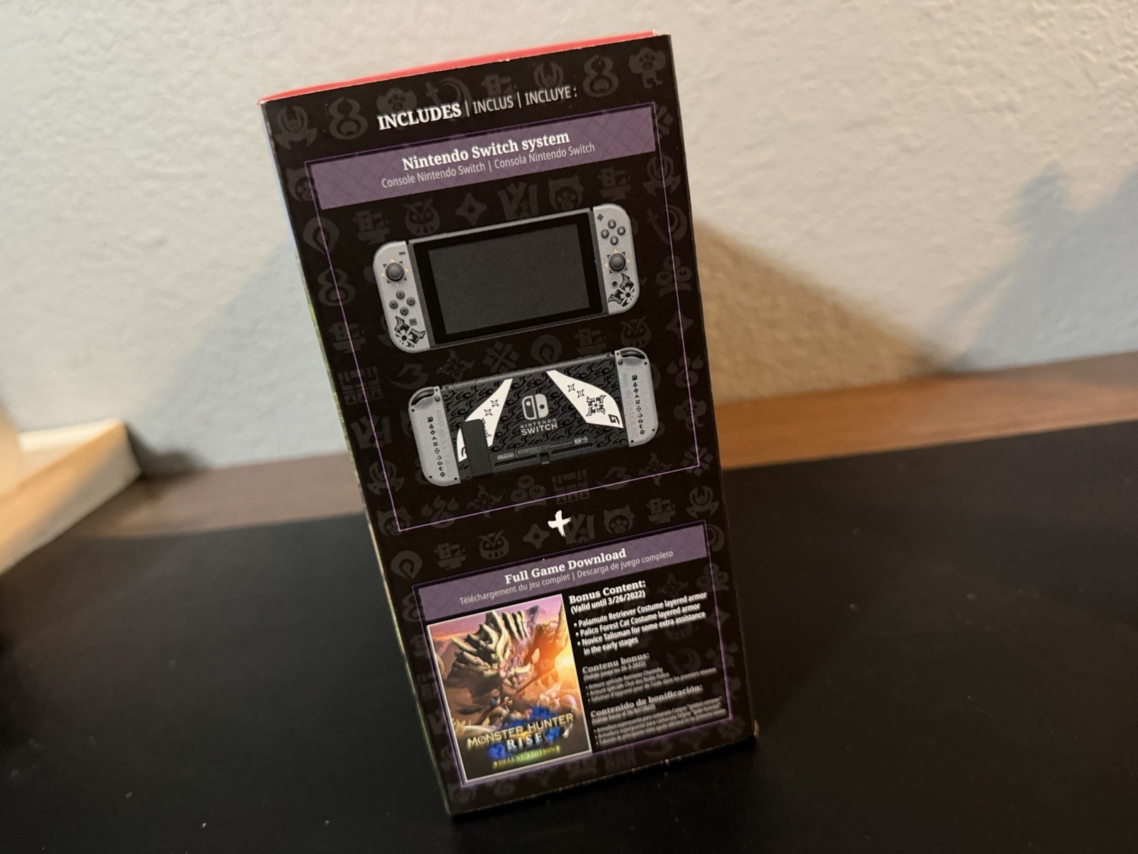 Nintendo Switch Monster Hunter Rise Deluxe Edition Console BRAND NEW!
