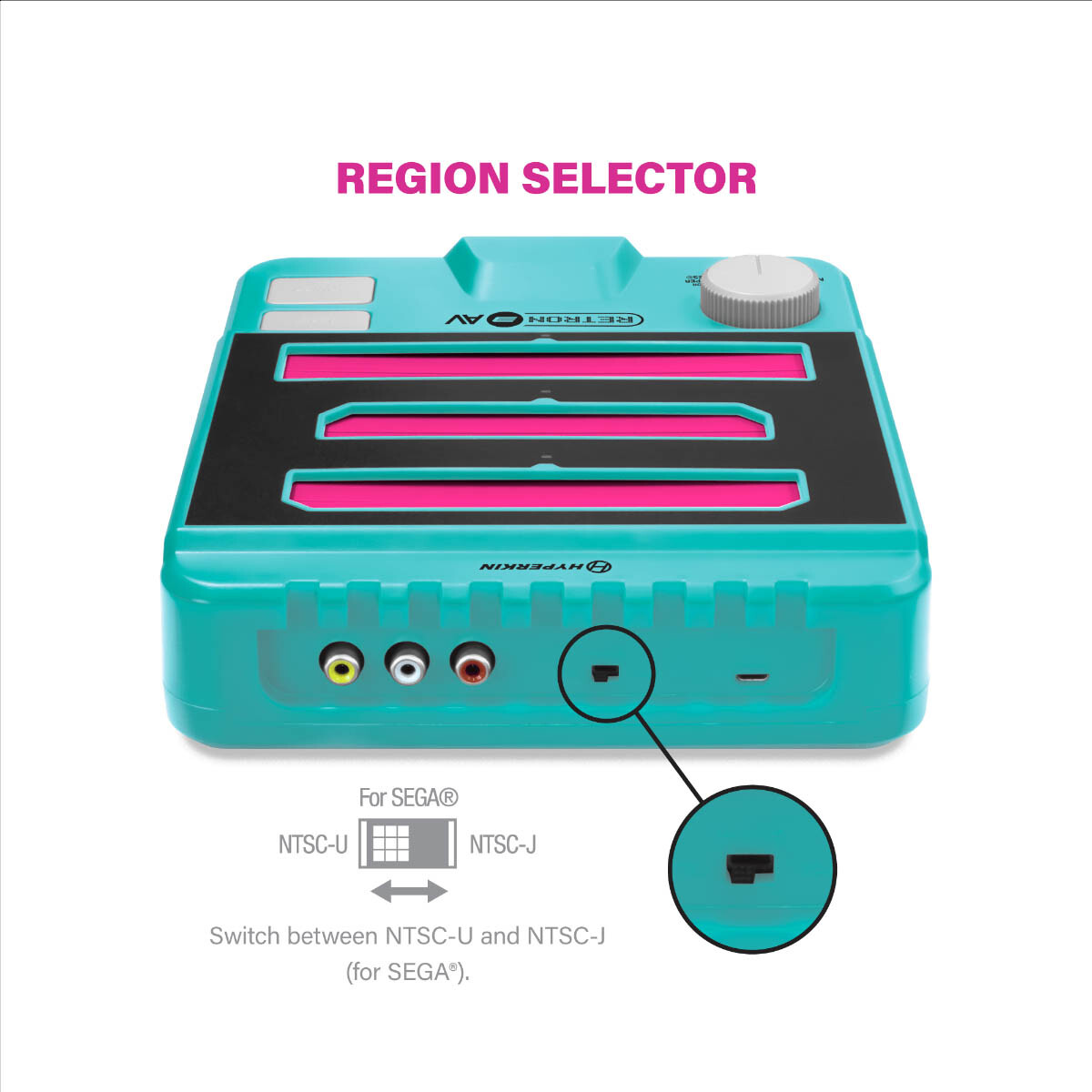 Hyperkin RetroN 3 AV for NES, SNES,Super Famicom, Genesis/Mega Drive Hyper Beach