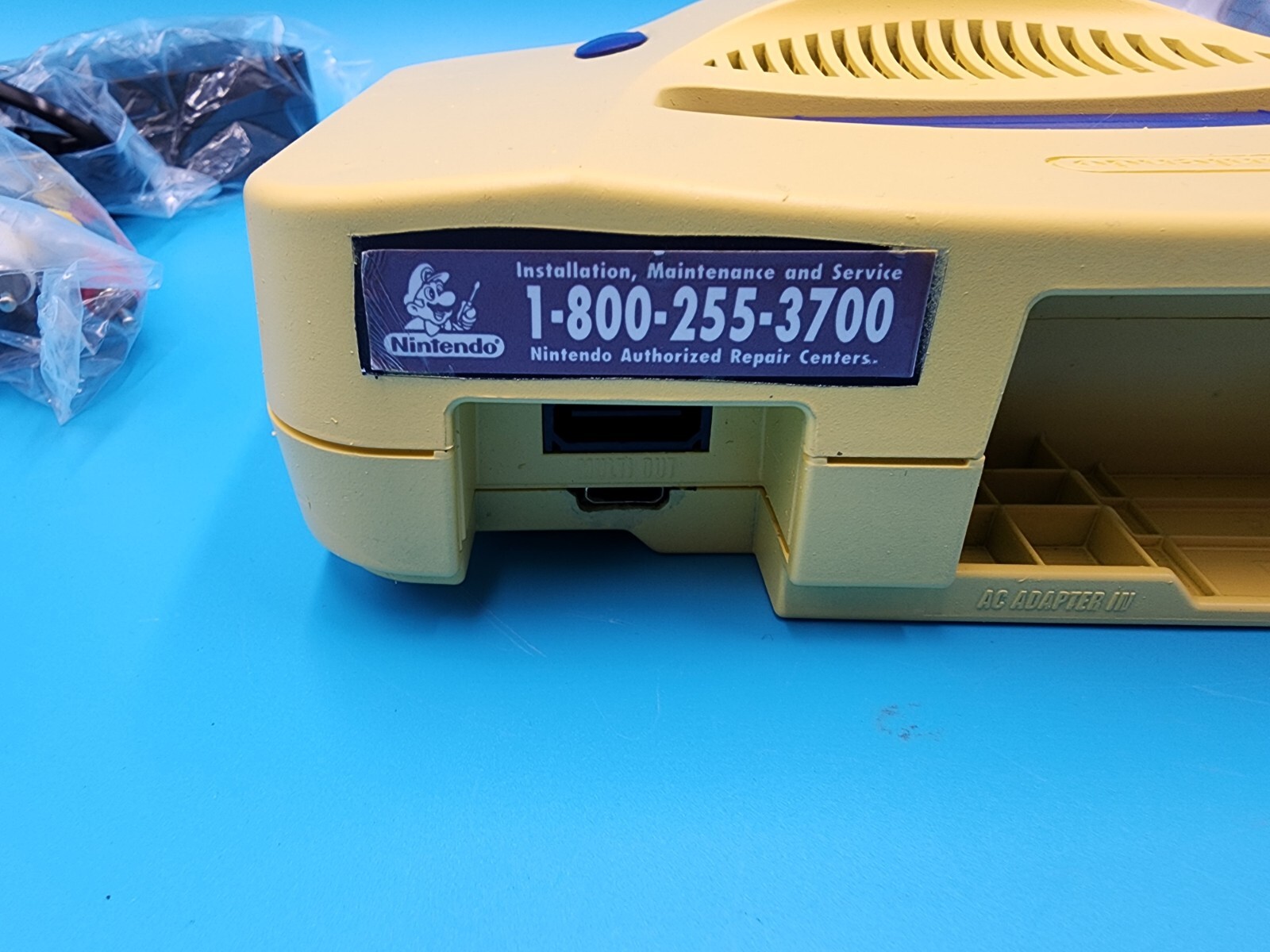 Custom HDMI Pokemon Yellow Nintendo 64 N64 US Console Bundle Controller Power