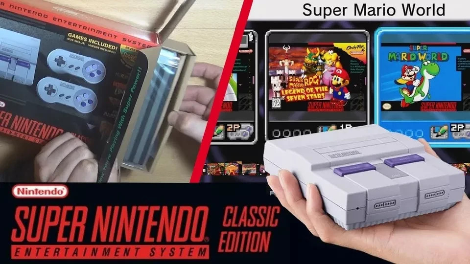 Super Nintendo Entertainment System SNES Classic Mini Edition NEW in box