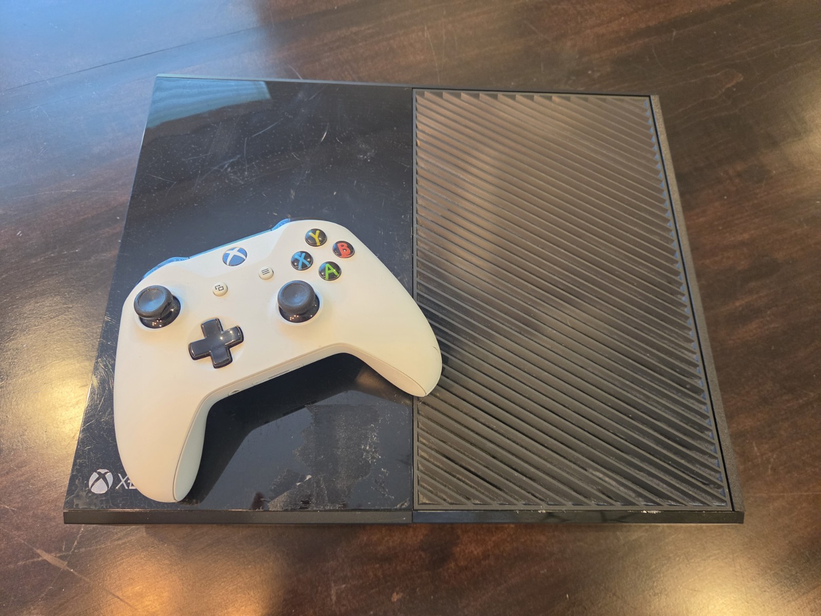 Microsoft Xbox One Model 1540 Black – TESTED With Controller No Power Brick/cord