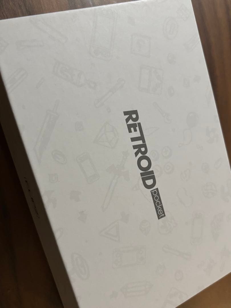 Retroid Pocket Flip 2 Blue Retro Android Handheld Game Console Mint from Japan