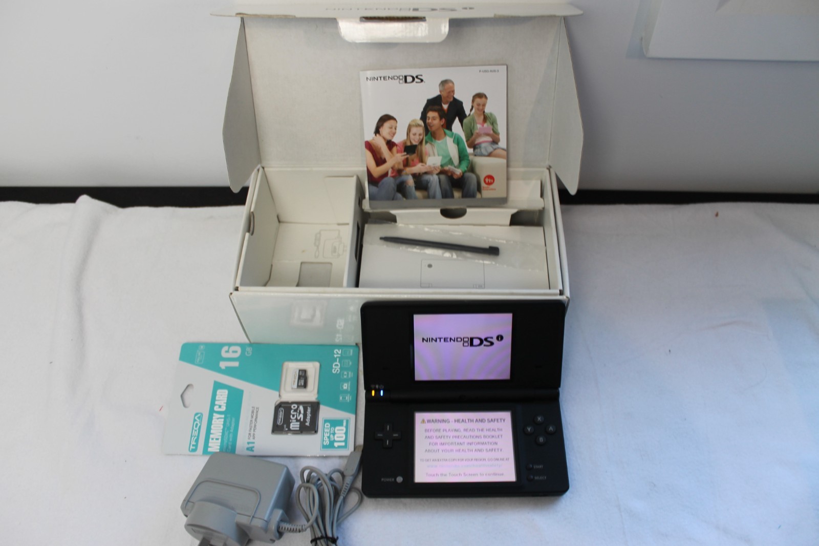 Nintendo DSi Black Handheld Console System CIB Tested Works, Original Box VGC ✅✅
