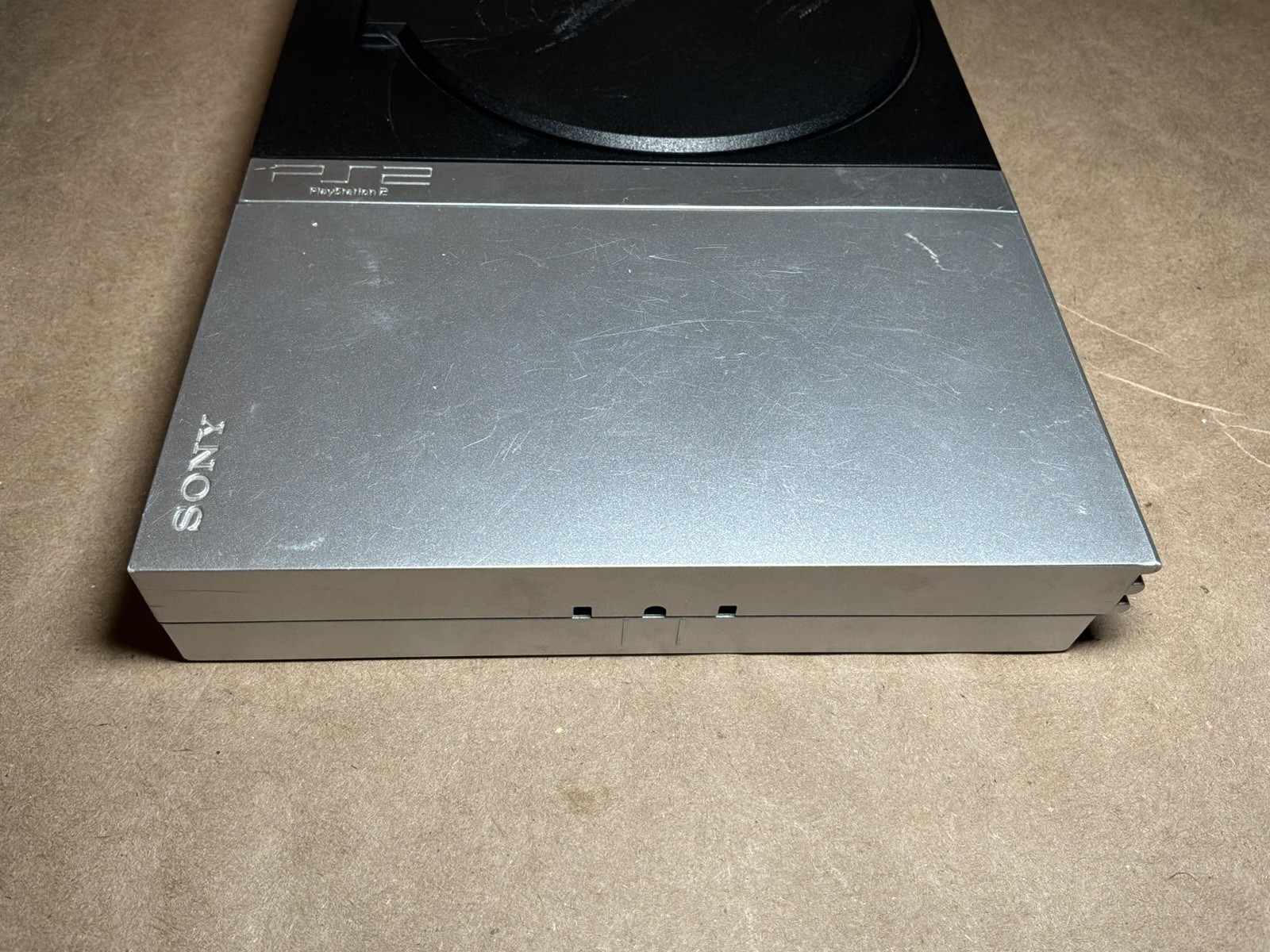 Sony PS2 PlayStation 2 Slim Silver Console Only SCPH-77001 | Tested