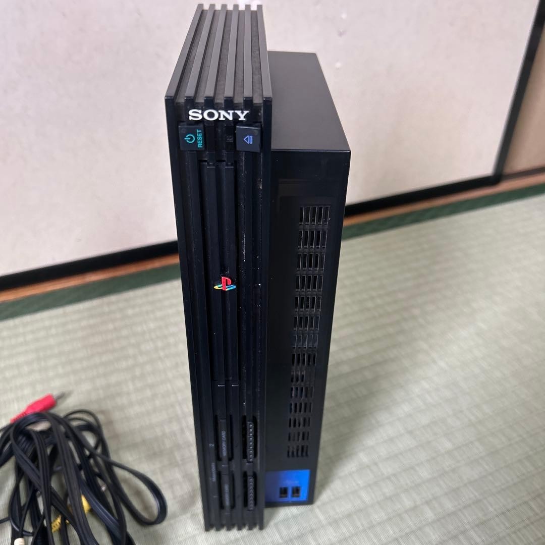 SONY PS2 Console SCPH-50000 Midnight Black Operation Confirmed