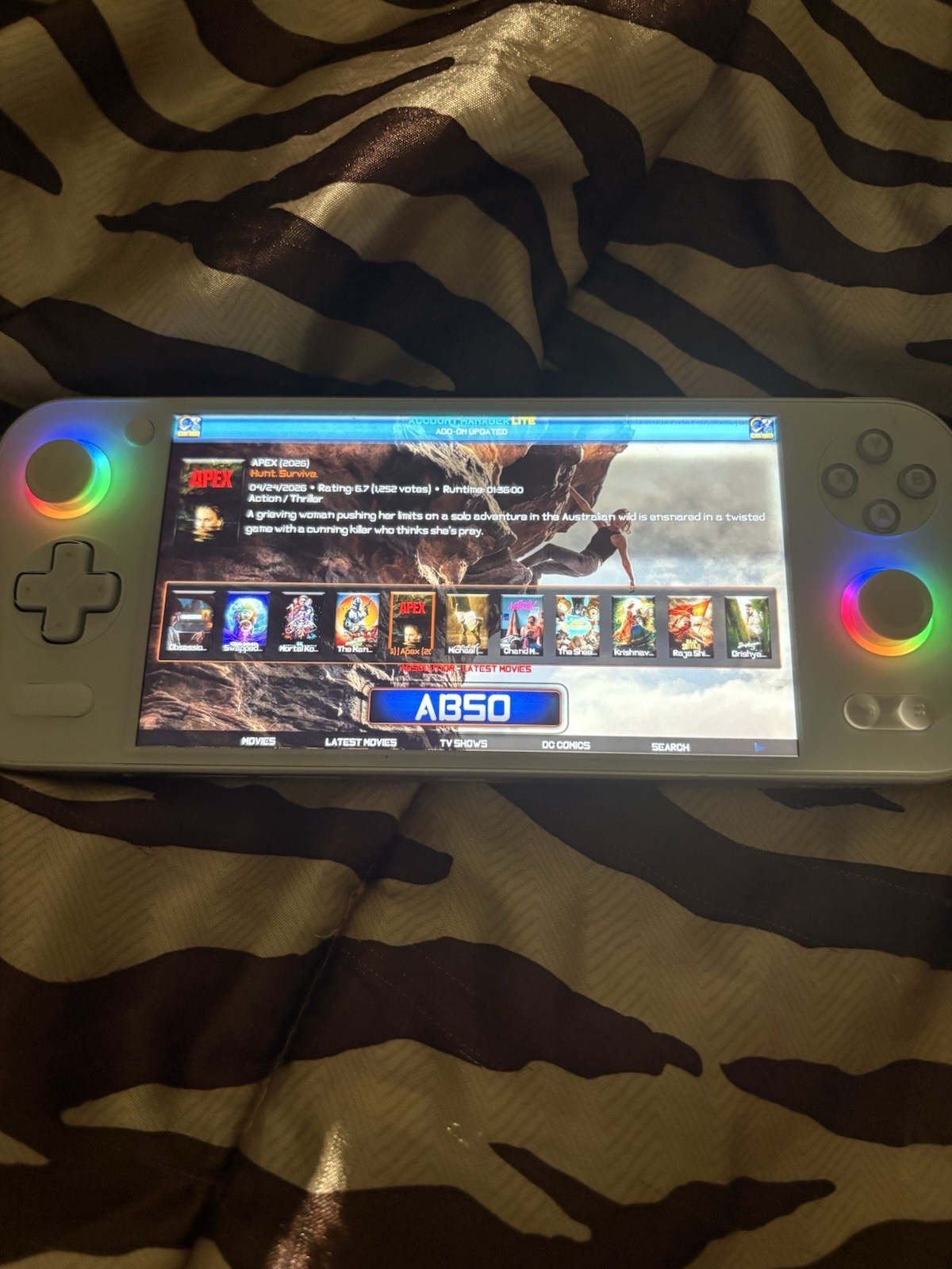 AYANEO Pocket S Gaming Console 16GB/512GB White 1440p