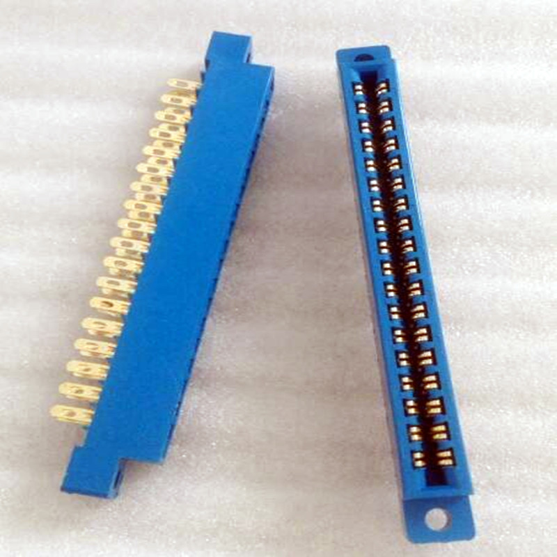 1pcs Card Edge Connector 36 Pin Gold Slot Solder Socket PCB Panel Solder Wiring