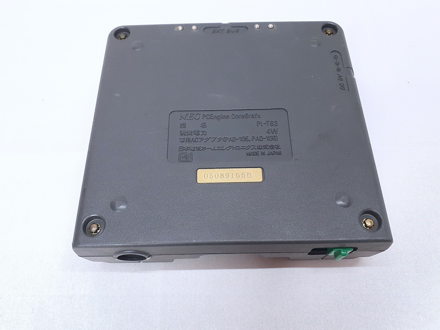 PC Engine CORE GRAFX console 3button + Street Fighter II» Case NTSC-J Tested