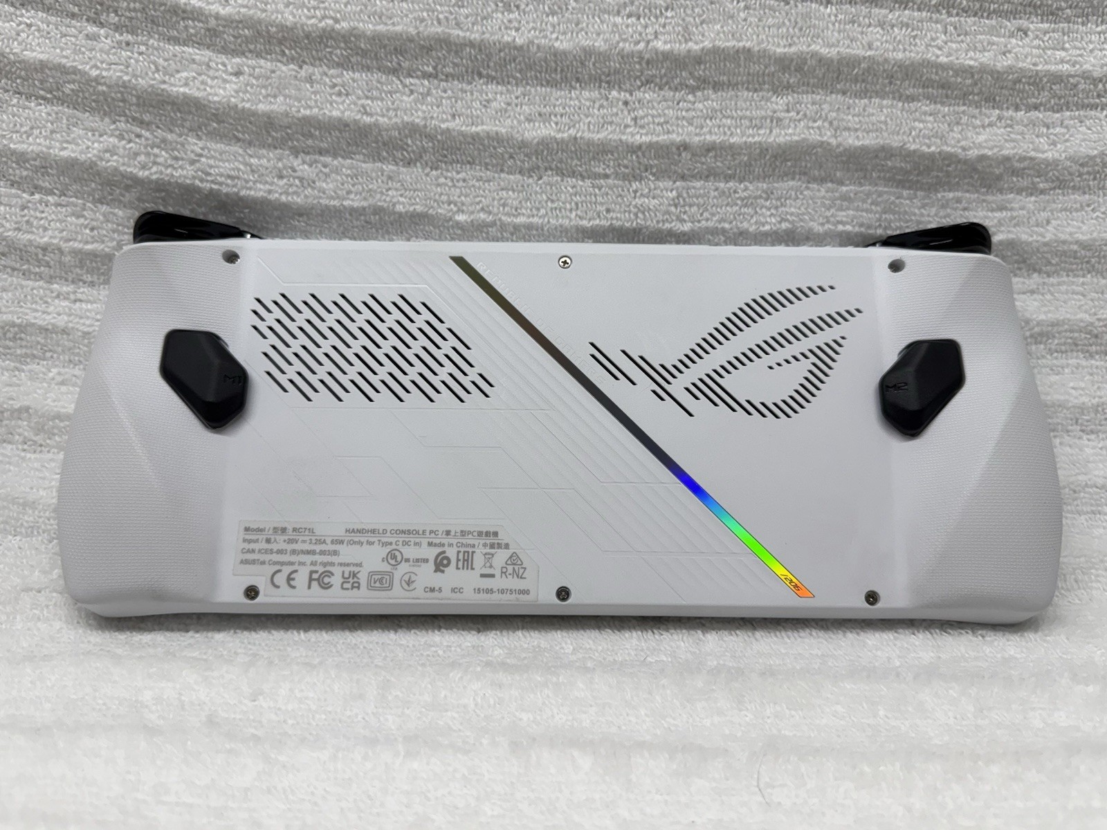 Asus ROG Ally 7″ AMD Ryzen Z1 Extreme 16GB RAM 512GB White RC71L-ALLY.Z1X_512