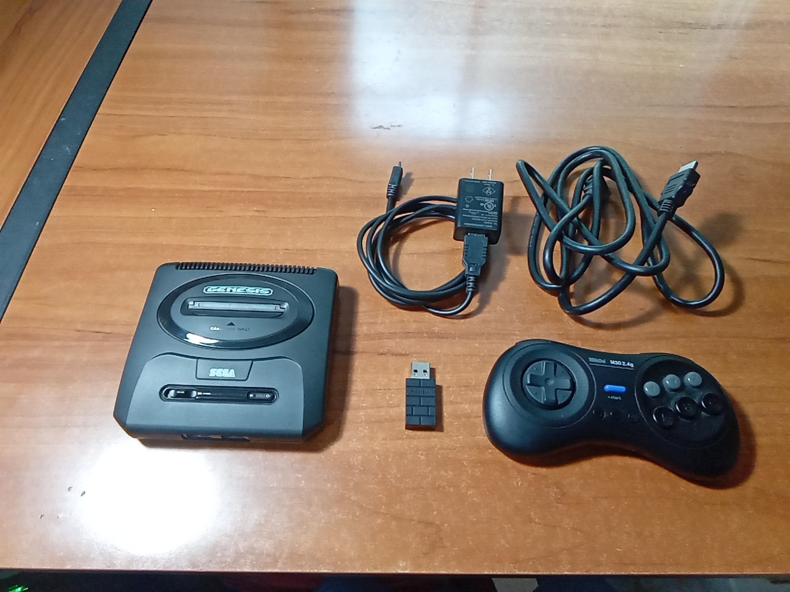 Sega Genesis Mini 2 Classic Edition Console + Cables Wireless Controller TESTED