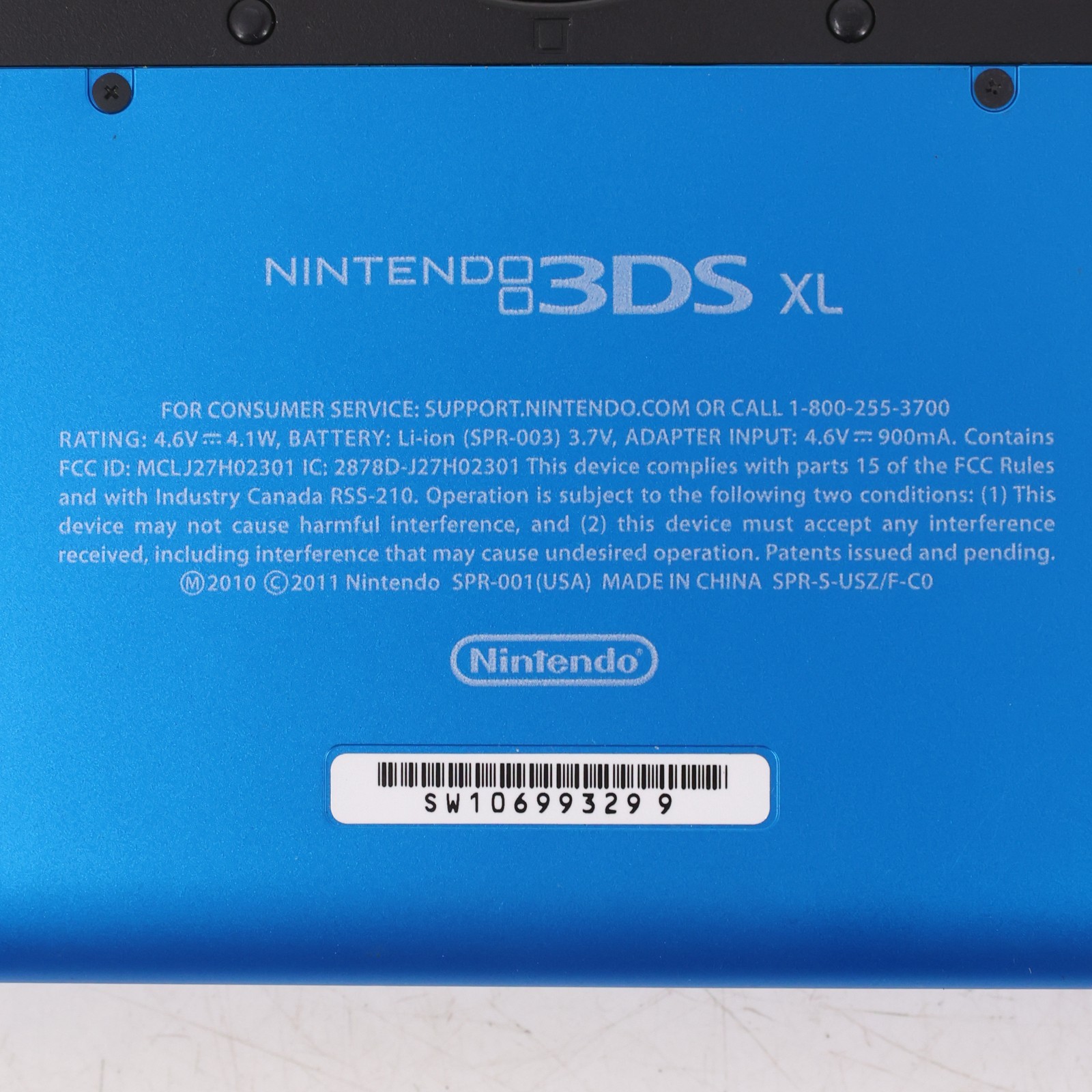 Nintendo 3DS XL Blue Black Console Bundle W/ Box 8 DS Games Charger 4GB SD Card