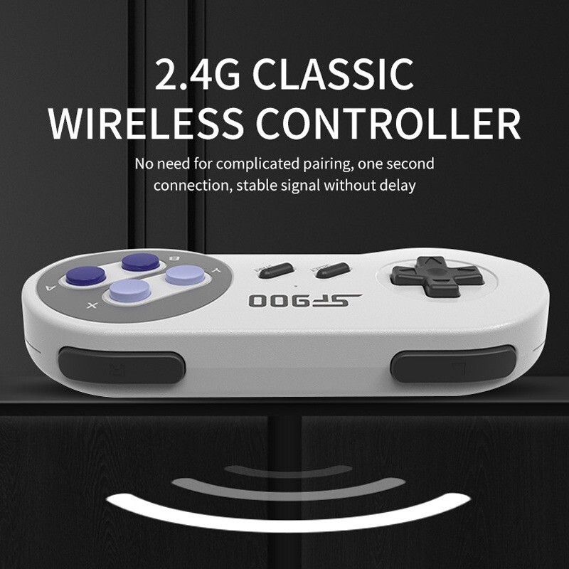 Game Console Retro Sf900 Video Wireless Games Stick Hd 2.4 5000
