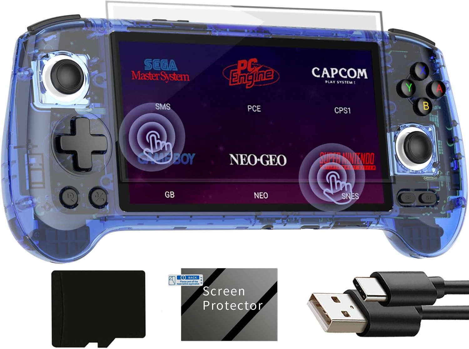 ANBERNIC NEW RG556 Retro Handheld Game Console 64bit Android 13 System Gifts
