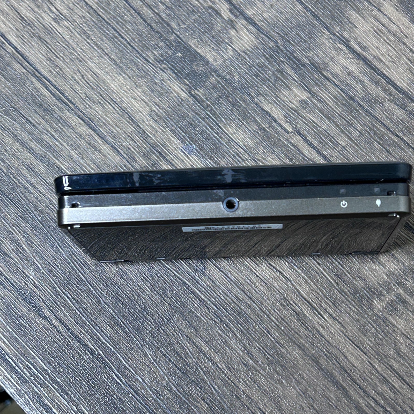 NINTENDO 3DS CTR-001(USA) Black & Grey Console with Stylus Only NO Charger 4931